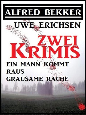 cover image of Zwei Bekker/Erichsen Krimis